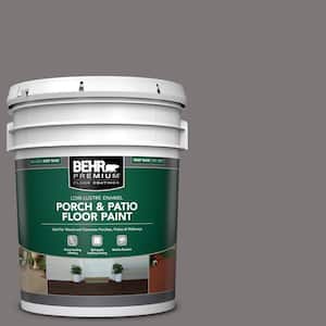 5 gal. #PFC-74 Tarnished Silver Low-Lustre Enamel Interior/Exterior Porch and Patio Floor Paint