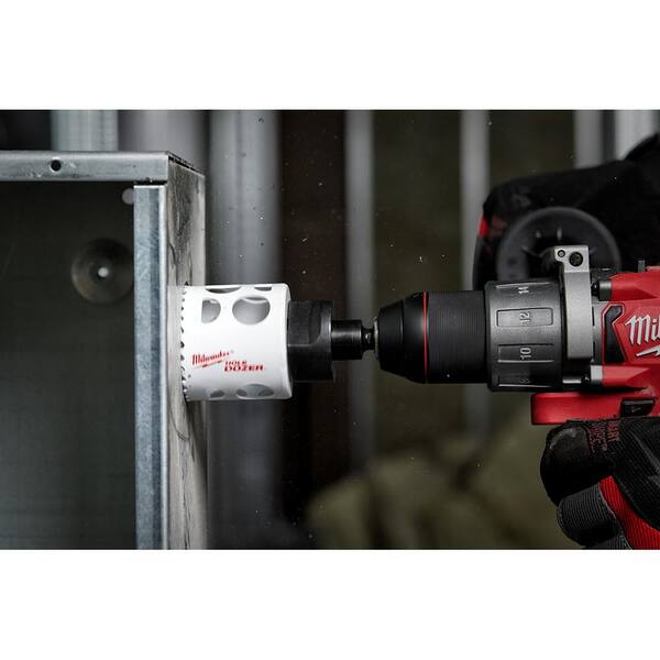 Details about   Milwaukee 49-56-9626 2-1/8" Hole Dozer Bi-Metal Hole Saw 
