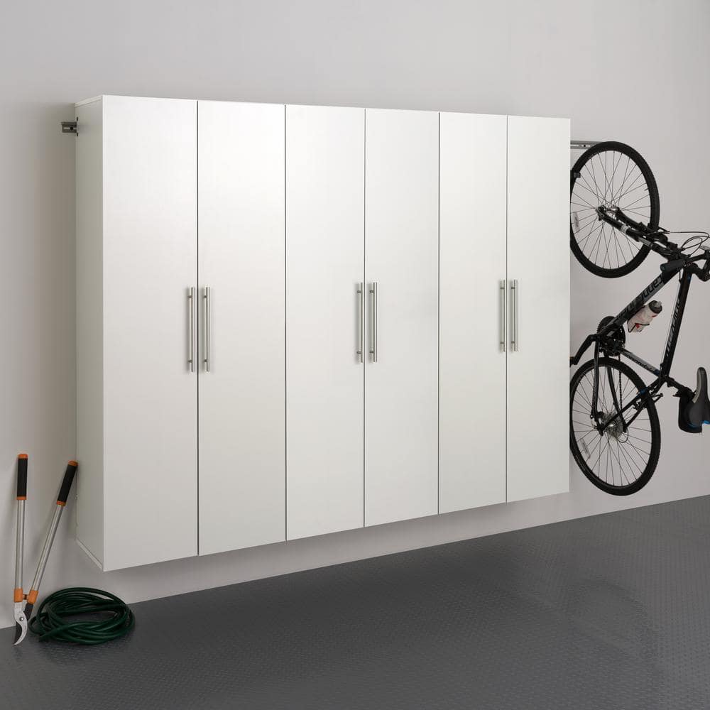 Prepac HangUps 3-Piece Composite Garage Storage System in White
