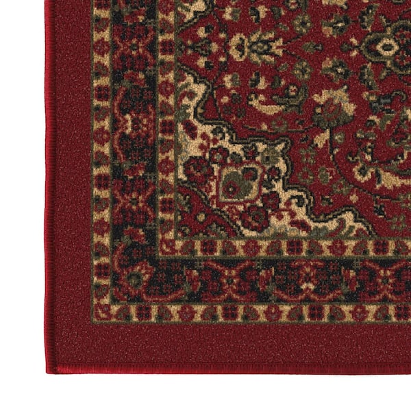 WANIMA - rossa Ottomanson Ottohome Collection Non-Slip Rubberback Medallion