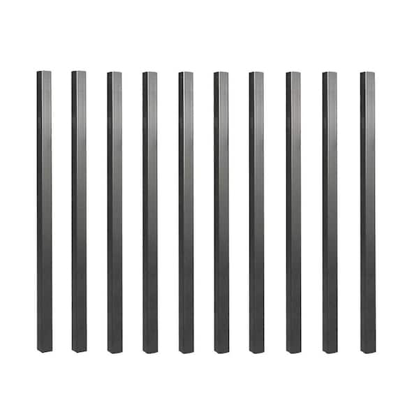 26 in. x 3/4 in. Galvanized Square Balusters (10-Pack)