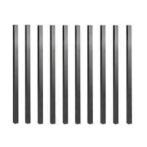 26 in. x 3/4 in. Galvanized Square Balusters (10-Pack)