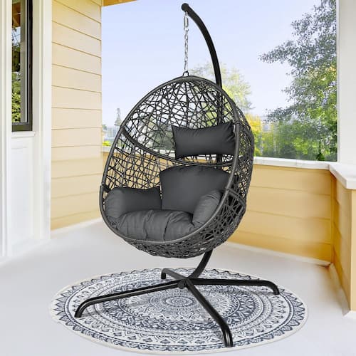Swing Seat Garden Swing Hanging Egg Chair Woodies Oceana Outdoor