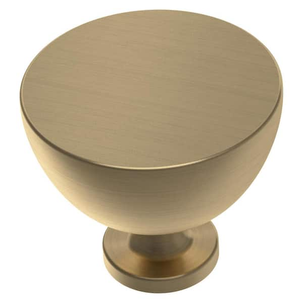 Liberty Izak 1-1/2 in. (38 mm) Champagne Bronze Round Cabinet Knob (25-Pack)