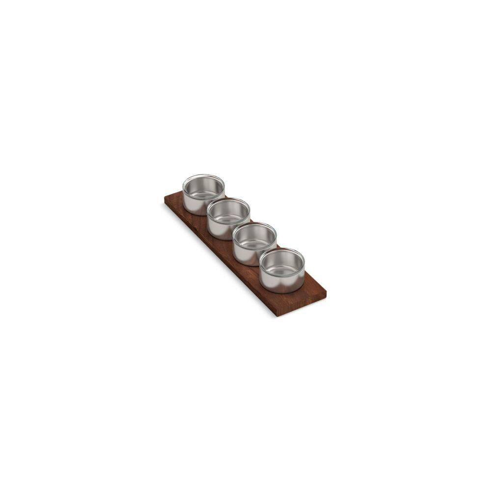 Synthos 4-Piece Walnut Workstation Prep Bowl Sink Accessory Set price history on PriceWatchPro