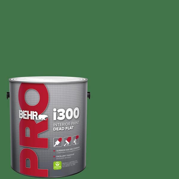 1 gal. #P410-7 Grasslands Dead Flat Interior Paint