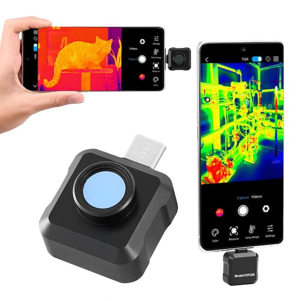 Thermal Imaging Camera for Android Devices, 25HZ Infrared Viewer, 512 x 384 High-Resolution Imaging, 2025 Update