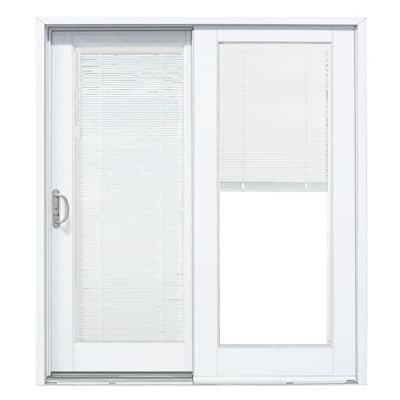 Built In Blinds Sliding Patio Door, Sliding Glass Door With Shades Inside