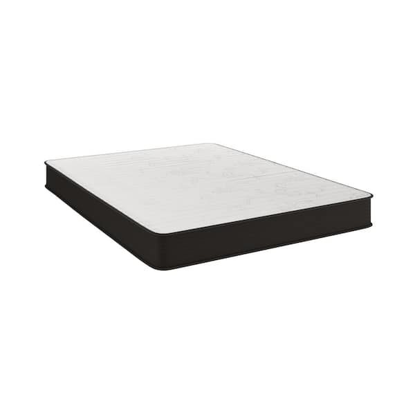 Carnegy Avenue Dream Full Medium Hybrid 8 in. High Density Foam and Innerspring Bed-in-a-Box Mattress CertiPur-US Certified Foam