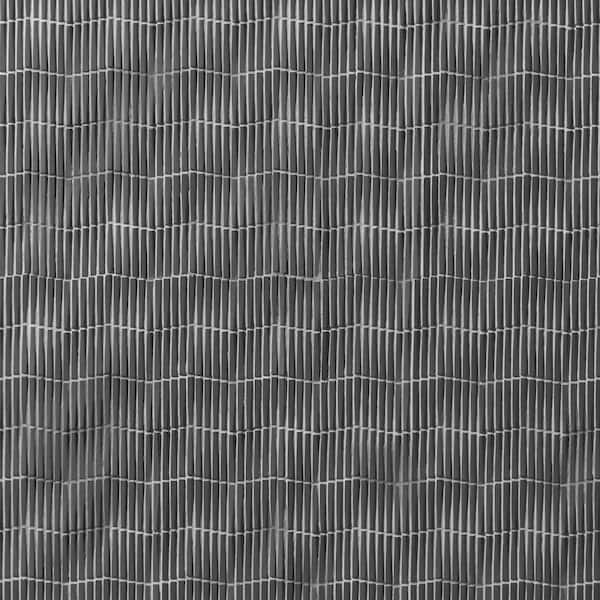 Ivy Hill Tile Blaze Keys Silver 11.29 in. x 11.41 in. Matte Resin Mosaic Wall Tile (0.89 sq. ft./Each)