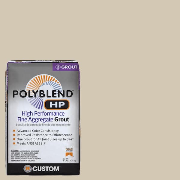 Custom Building Products Polyblend HP #382 Bone 25lb High Performance Fine Aggregate Grout