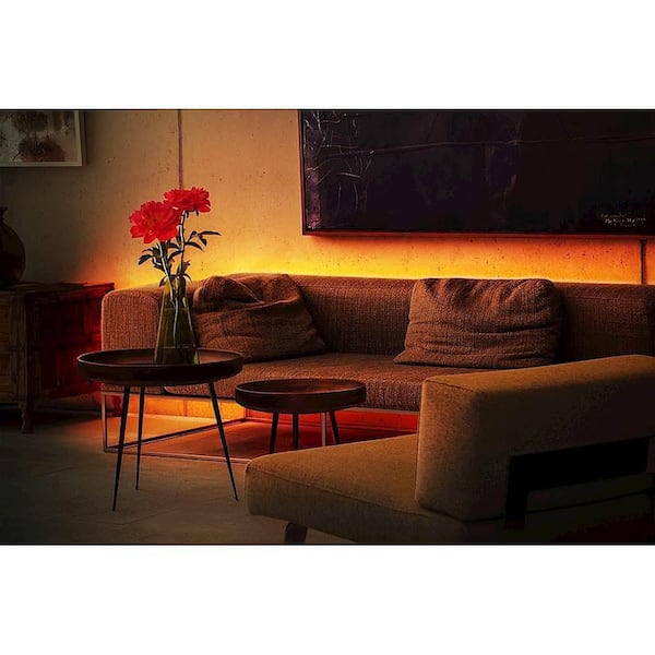 Light Strip – 6.6 ft WiFi Connected Smart LED Light Strip, 1800 Lumens, works w/ Apple Home, Dimmable, White & Color