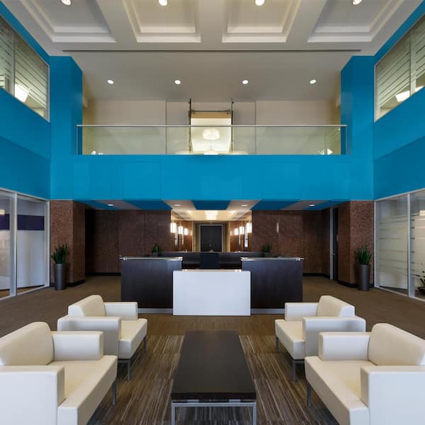 5 gal. #P510-6 Brilliant Blue Eggshell Interior Paint