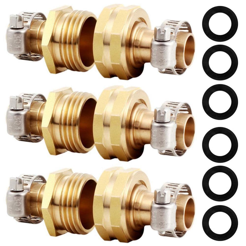 Fit for 3/4 in. Garden Hose Repair Connectorg (3-Set)