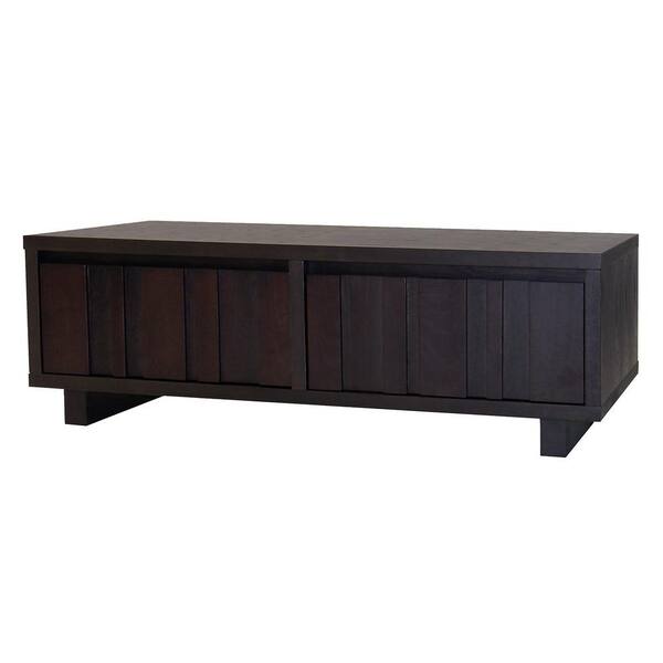 DonnieAnn Conrad Dark Birch Storage Coffee Table