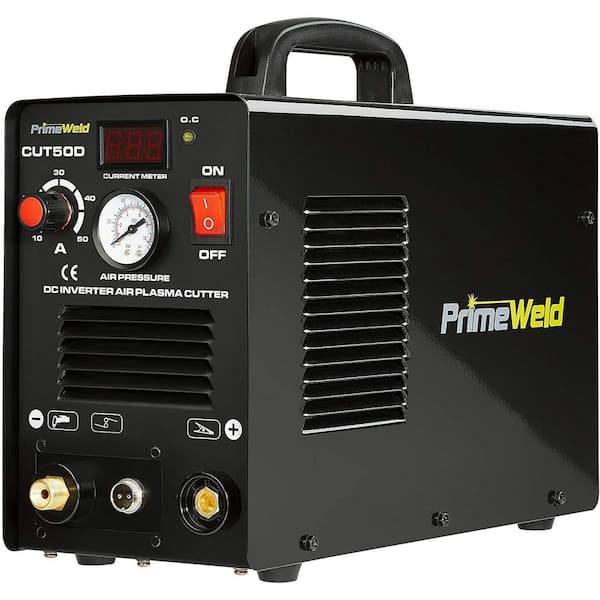 PrimeWeld 50 Amp Plasma Cutter 1/2 in. Clean Cut 110-Volt/220-Volt DC Cutting Machine
