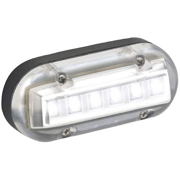 Attwood LED Base Underwater Lights-White 6528W-7 - The Home Depot