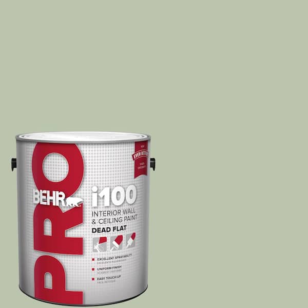 1 gal. #PPU11-10 Whitewater Bay Dead Flat Interior Paint