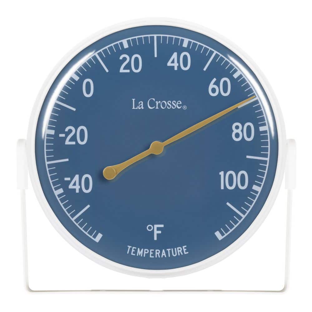 La Crosse Texas Flag Bracket Analog Thermometer H2073223