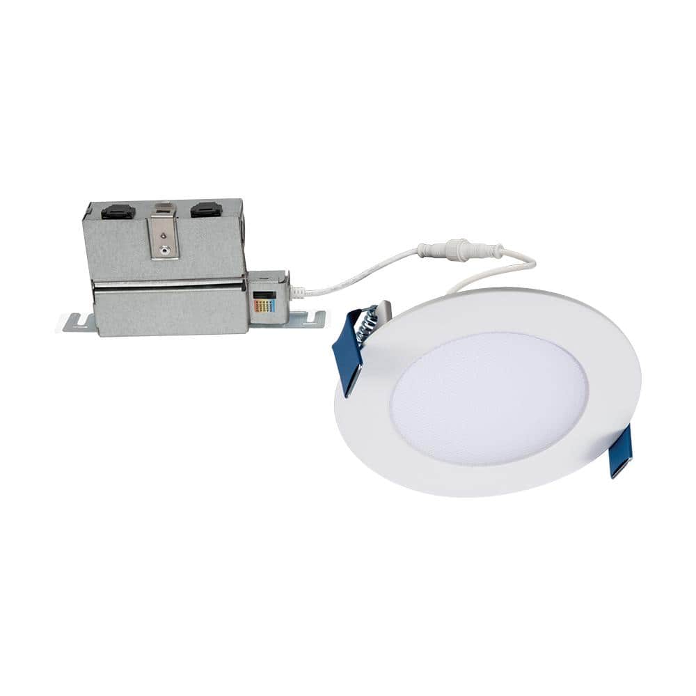 HALO HLB 4 in. Adjustable CCT Canless IC Rated Dimmable Indoor