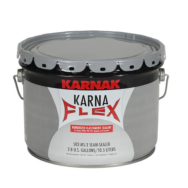 3-Gal. 502 MS Karna-Flex Repair Sealant Gray
