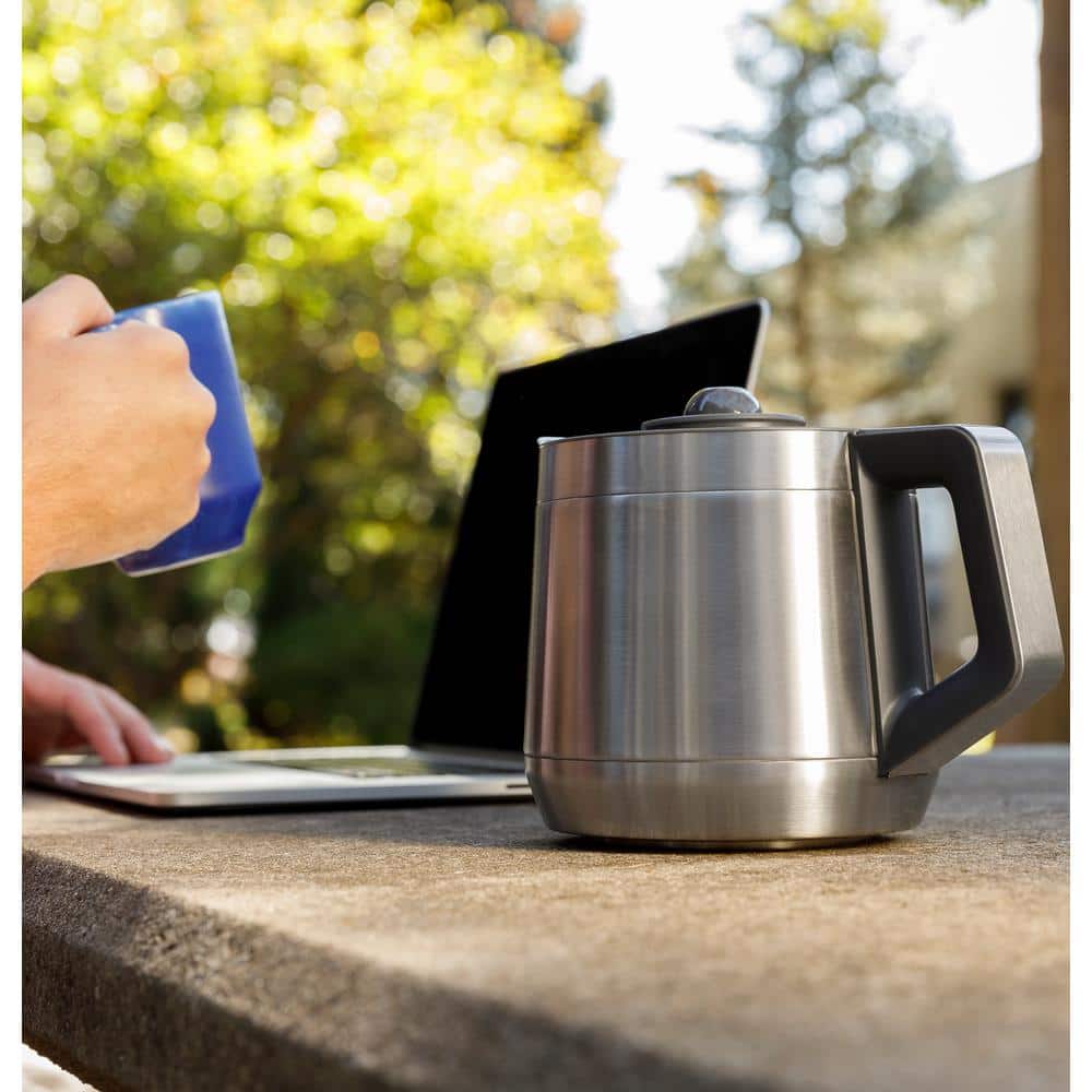 Stainless Steel 10-Cup Programmable Drip Coffee Maker with Thermal Carafe