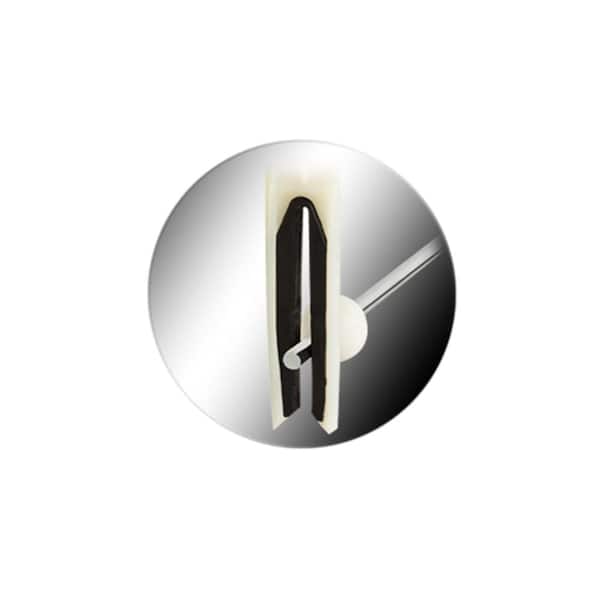 PF WaterWorks 2-in-1 Easy Popup Brass Pop-Up Drain, Brushed Nickel Pf0726 Bn Br B