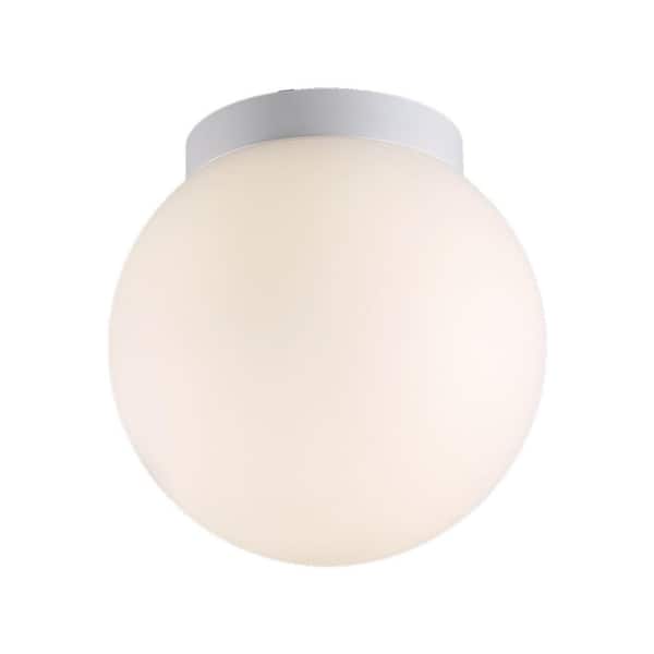WAC Lighting Niveous 9 in. 1-Light 3000K White LED Flush Mount