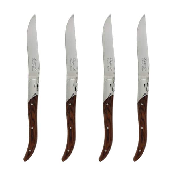 Eleganza Corsa Steak Knives - Rosewood - Set of 6 - Laguiole Imports