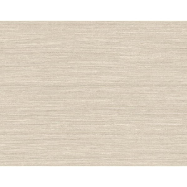 Seabrook Designs 60.75 sq. ft. Roca Seawave Sisal Embossed Vinyl Unpasted Wallpaper Roll