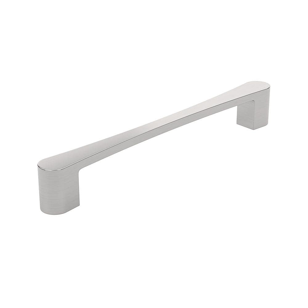 Kent Collection 6-5/16 in. (160 mm) Modern Brushed Nickel Rectangular Cabinet Bar Pull price history on PriceWatchPro