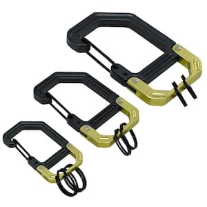 Hillman Carabiner with Strap 711138 - The Home Depot