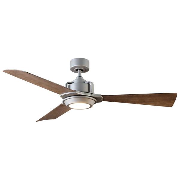 Modern Forms Osprey 56 In Led Indoor Outdoor Graphite 3 Blade Smart Ceiling Fan With 3000k Light Kit And Wall Control Fr W181756lghwg The Home Depot