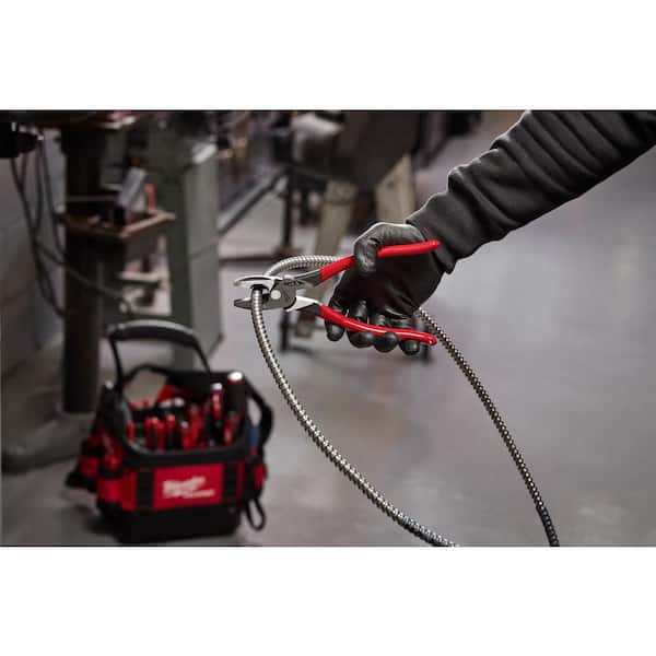 Milwaukee 6 PC Dipped Grip Cutting Pliers, Wire Strippers