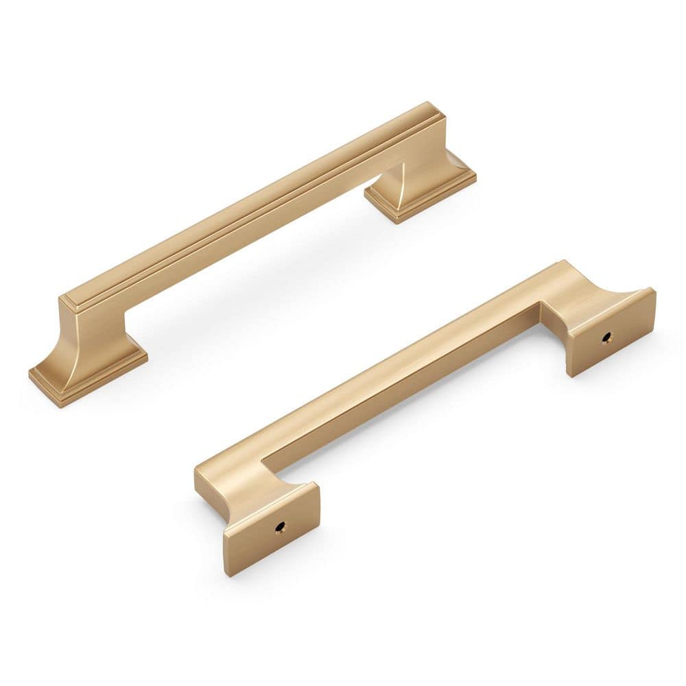 Brownstone Collection Pull 5-1/16 in. (128 mm) Center to Center Champagne Bronze Bar Cabinet Pull price history on PriceWatchPro