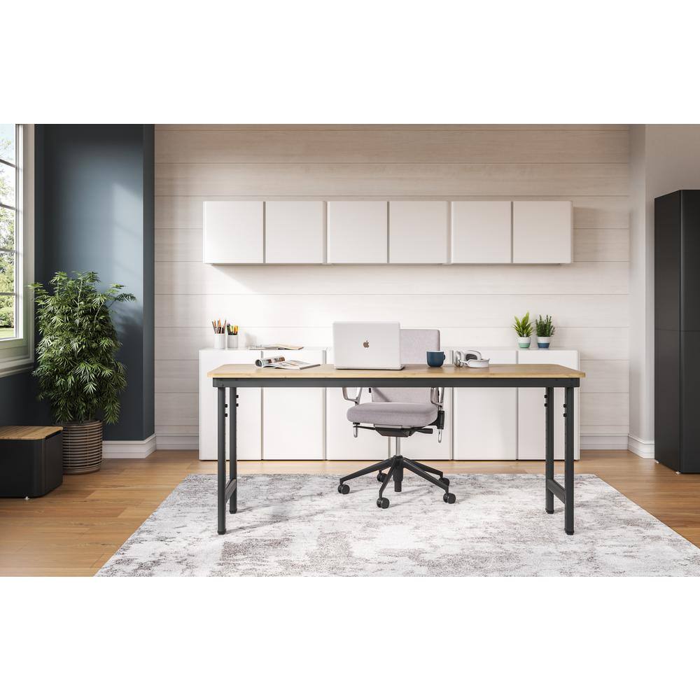 Cloud White 36-Inch Freestanding Metal Storage Cabinet