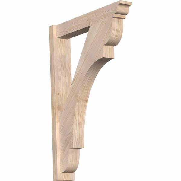 Ekena Millwork 6 in. x 42 in. x 30 in. Olympic Traditional Smooth Douglas Fir Outlooker