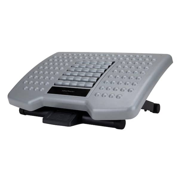 COMFILIFE Gray Adjustable Memory Foam Foot Rest R-FR-GRY - The Home Depot