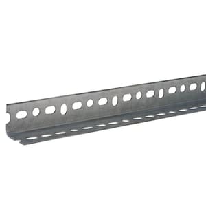 1-1/2 in. x 14-Gauge x 60 in. Zinc-Plated Slotted Angle