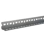 1-1/4 in. x 18-Gauge x 60 in. Zinc-Plated Slotted Angle