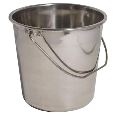 Medium Stainless Steel Bucket Set (3-Pack)