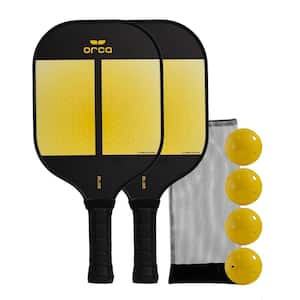 Amity Carbon Fiber Pickleball Paddle 2-Pack USAPA Approved Deluxe Combo Set