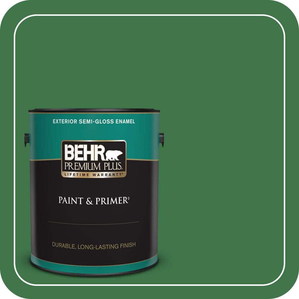 1 gal. #P410-7 Grasslands Semi-Gloss Enamel Exterior Paint & Primer price history on PriceWatchPro