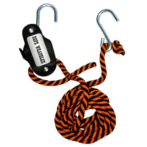 Rope Ratchet Tie Down 250lbs Maximum Load Capacity Limits Easy to Use for Home 