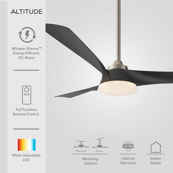 Altitude Delta 60 In Integrated Led, Japanese Ceiling Fans