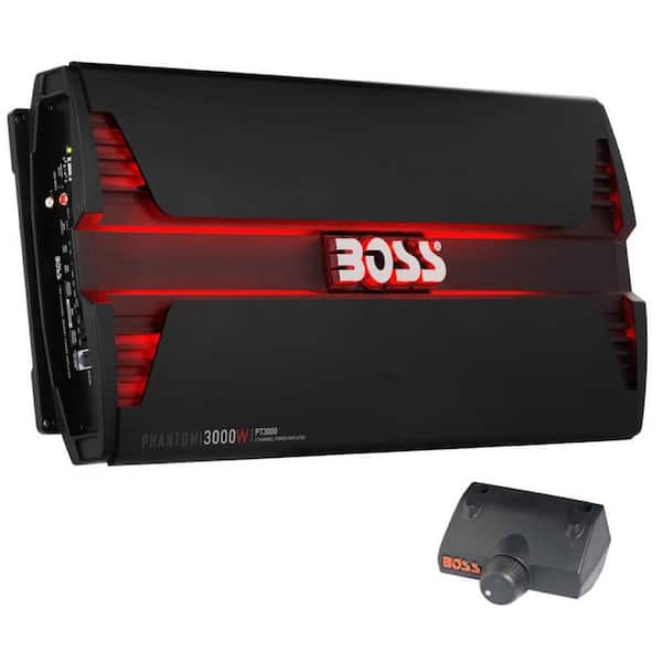 Boss Audio Systems 3000-Watt 2 Channel Car Audio Amplifier Power LED Amp plus Remote