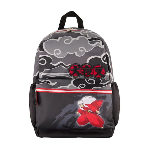 Cisvio Japanese 16.5 in. Multi-Colored Anime Backpacks - Unisex Canvas Shoulder Bag for School and Office