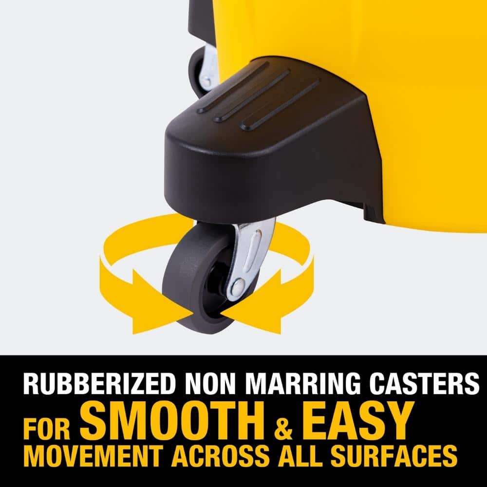 DeWalt 12 Gallon Yellow Poly Wet/Dry Shop Vacuum