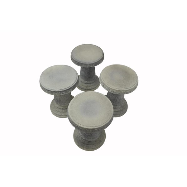 Exaco Sandstone Round Outdoor Garden Stool
