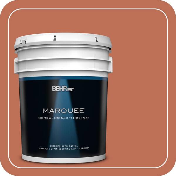 BEHR MARQUEE 5 gal. #M190-6 Before Winter Satin Enamel Exterior Paint & Primer